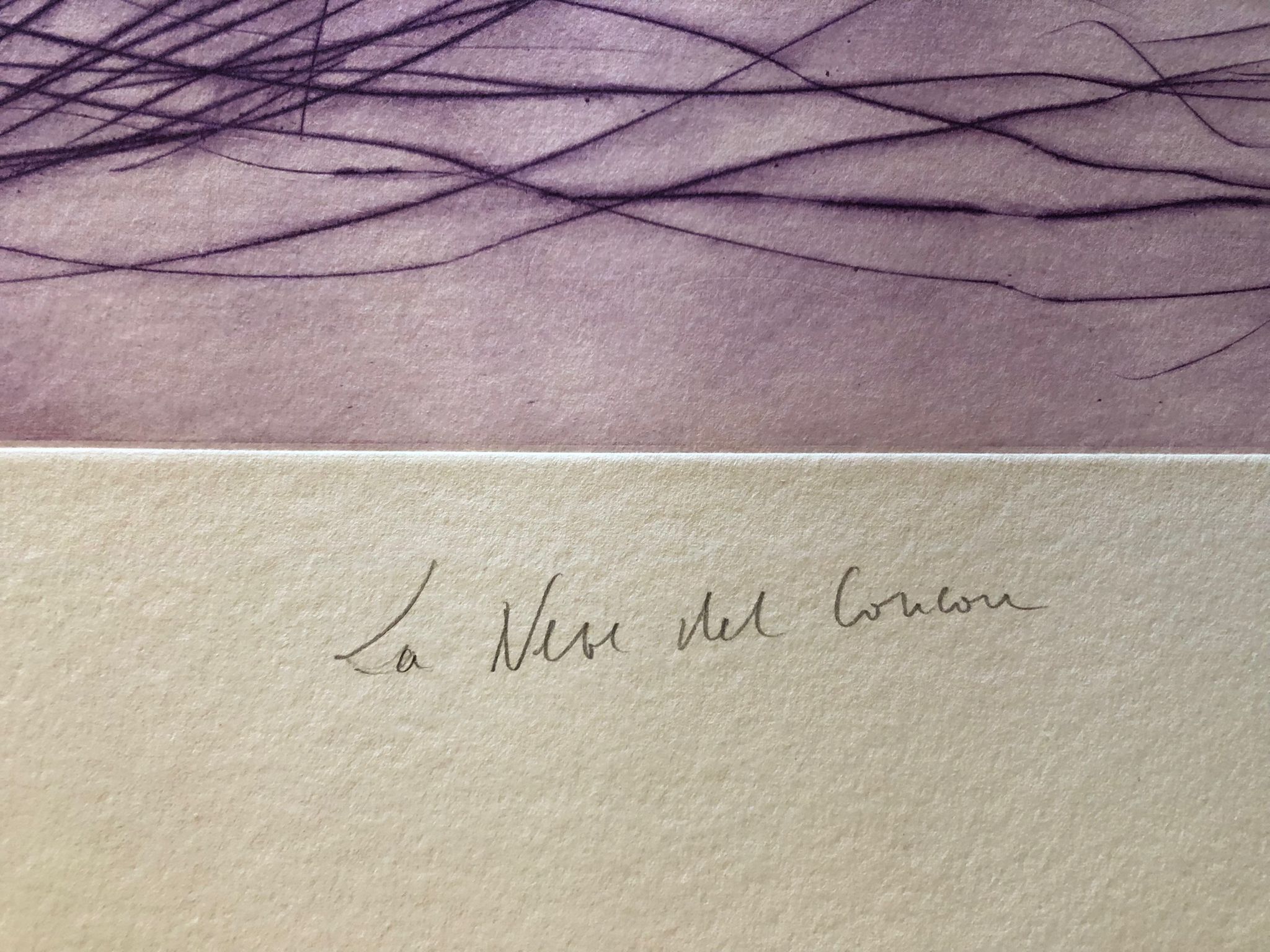 Jean Messagier, Acquaforte Misura 70x90cm - immagine 3