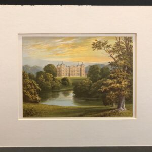 Kimberley Hall c1880, cromolito 15,5x18,5cm