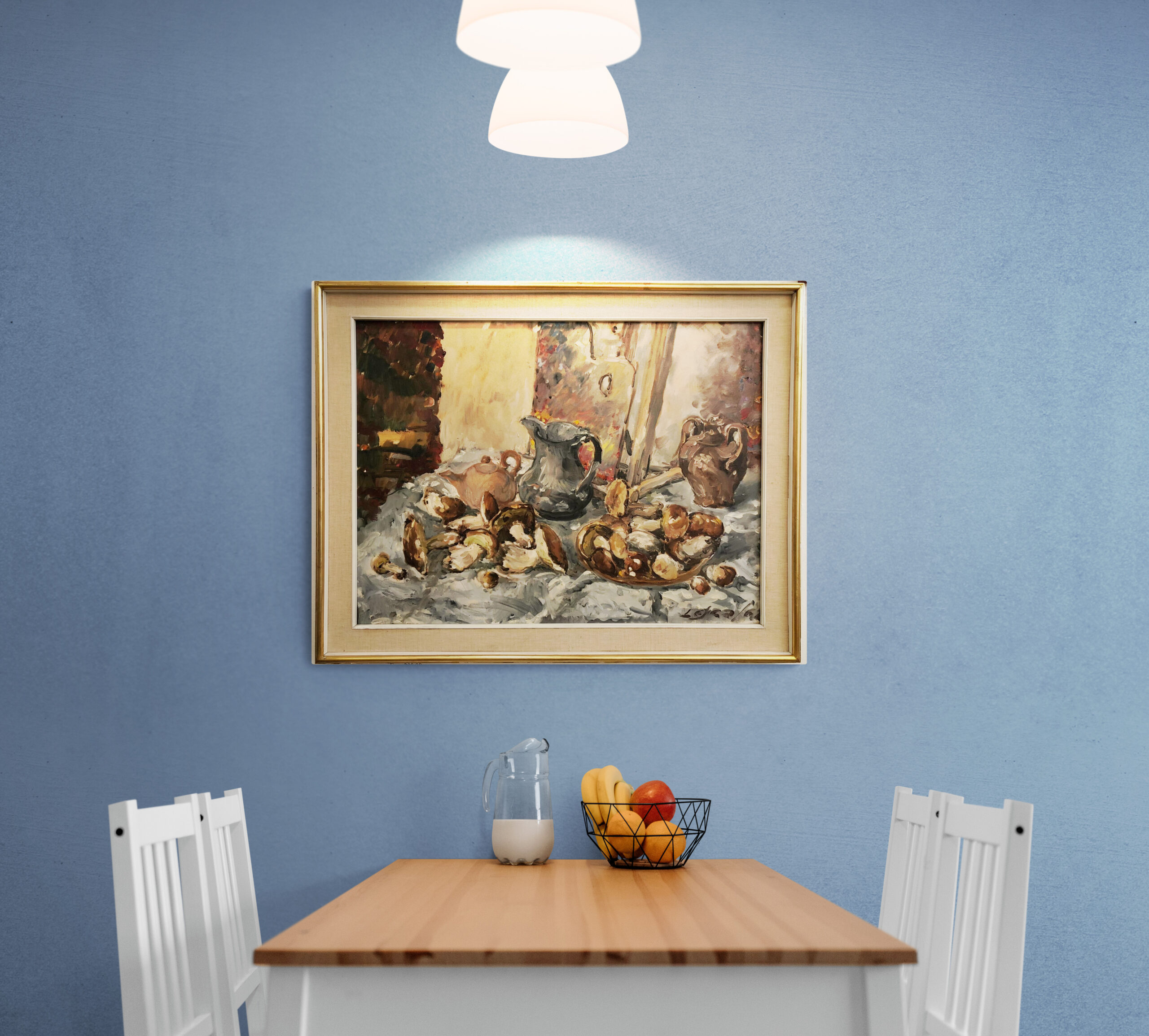Natura morta, Vittorio Lesca 80x60cm - immagine 6