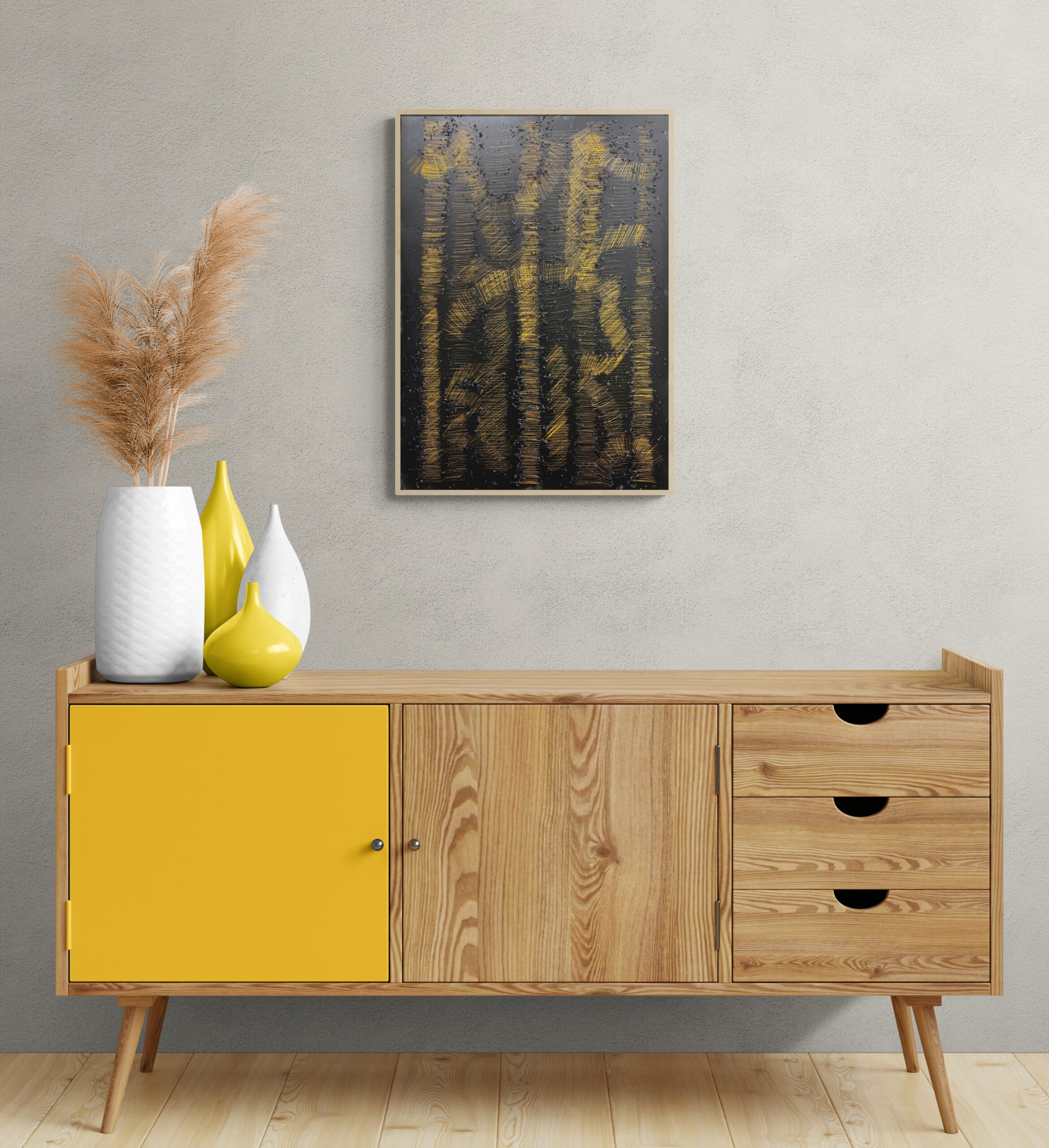 Luca Rinaldi, Graffiato Plexi Giallo - immagine 5