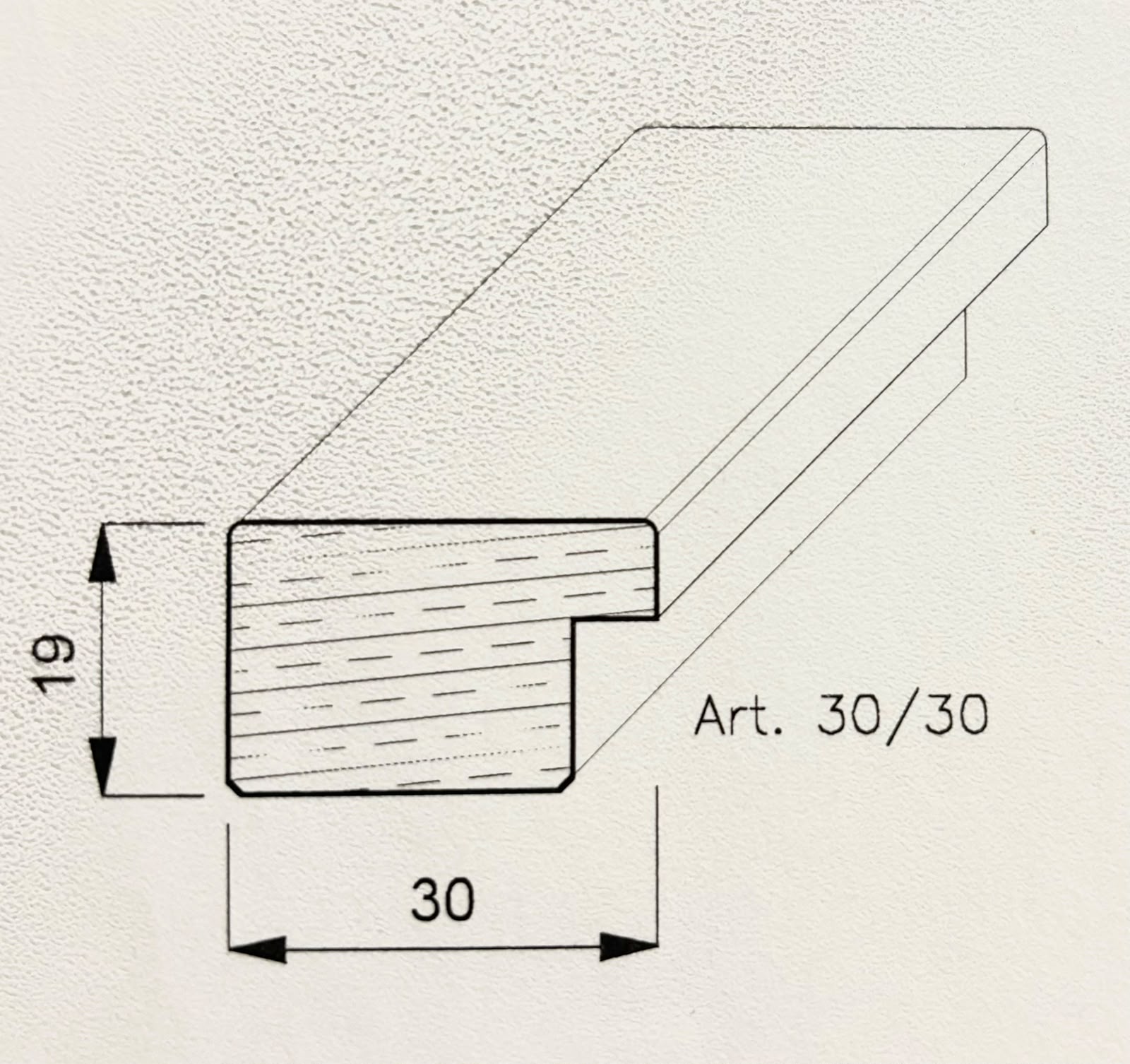 Cornice Fiamma 30 per foto e grafica - immagine 9