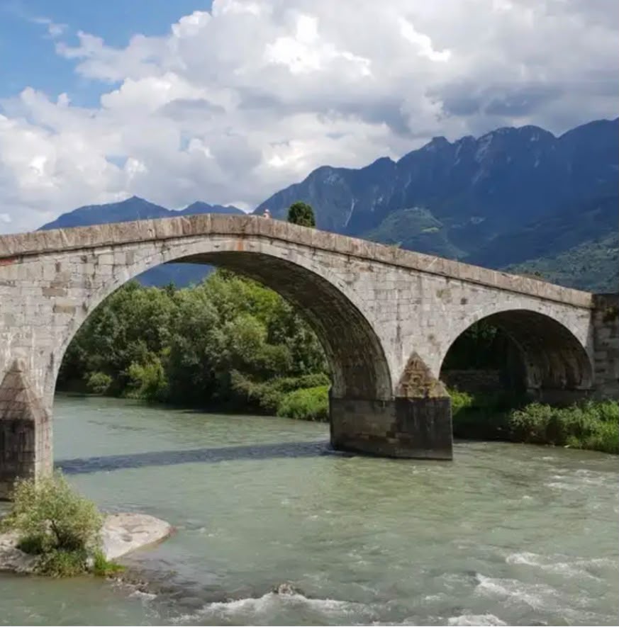 Gerolamo Chiesa. Il Ponte di Ganda, Morbegno - immagine 2
